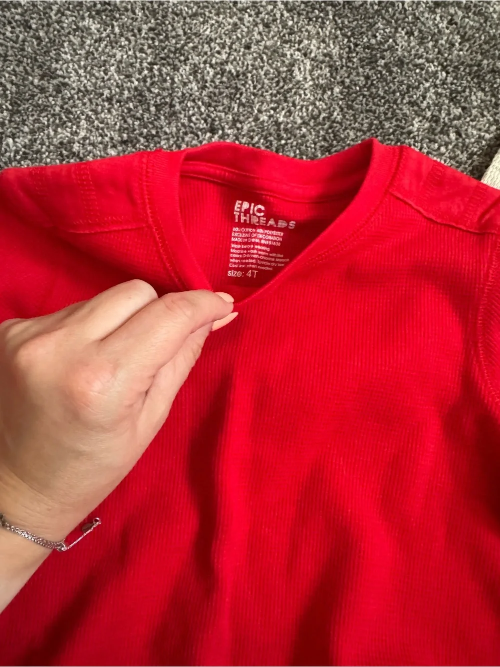NWT 3-pc. Lot 2 Baby Gap & 1 Epic Threads LS Shirts Size Toddler Boys 4 Bundle